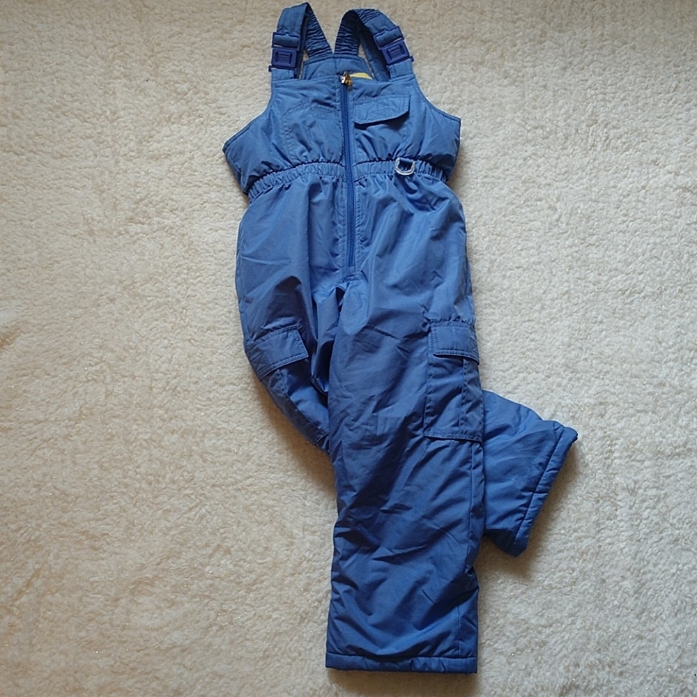 Purple Fera kids size 6 snow bib